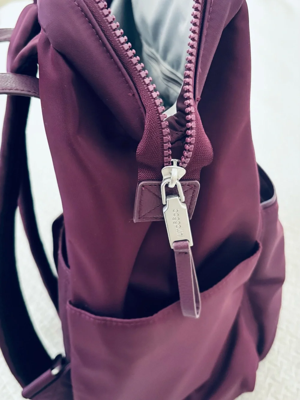 Baggallini Plum Travel Backpack